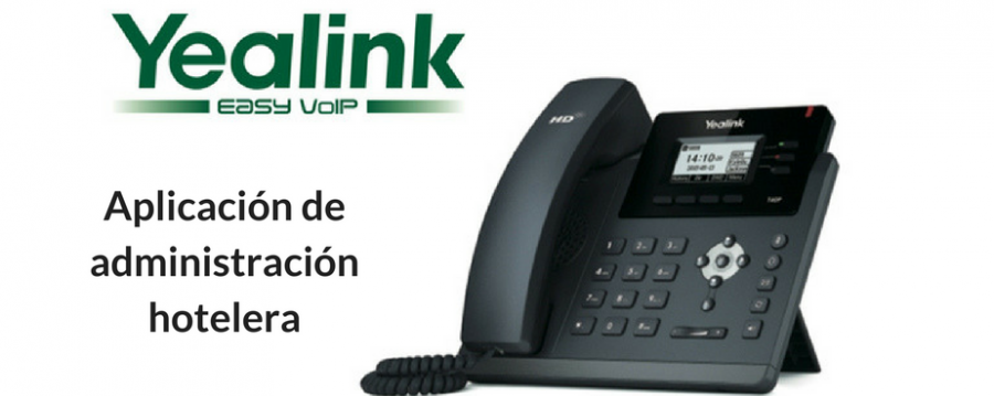 App de administración hotelera yealink